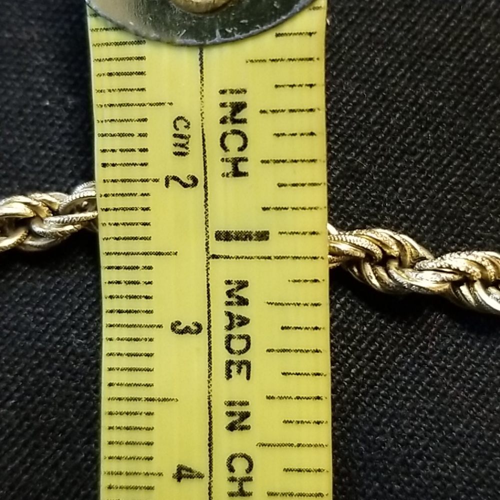 Diamond Cut Rope Bracelet - Picture 7 of 8